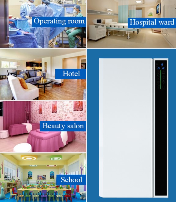 HCP-360K Electrostica Air Purifier with ESP, UV for Home Use 45m2