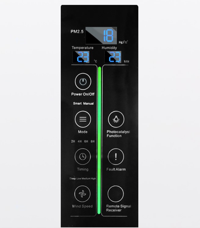 HCP-360K Electrostica Air Purifier with ESP, UV for Home Use 45m2